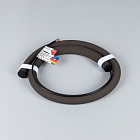 Светодиодная лента герметичная MOONLIGHT-BLACK-TOP-G280-D25mm 24V RGB 360deg (14.4 W/m, IP65, 1m, wire x1) (Arlight, Вывод прямой, 3 года)