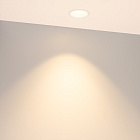 Светильник MS-ARADO-BUILT-R75-12W Warm2700 (WH-WH, 24 deg, 230V) (Arlight, IP20 Металл, 5 лет) Lednikoff