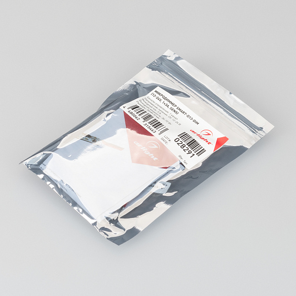 Микродиммер SMART-D13-DIM (12-24V, 1x3A, Sens) (Arlight, IP20 Пластик, 5 лет) Lednikoff