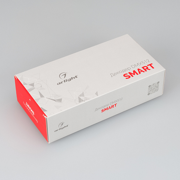 Декодер SMART-K55-DMX (12-24V, 5x6A, XLR3) (Arlight, Металл) Lednikoff