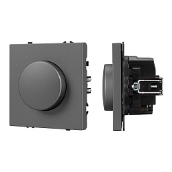 Механизм светорегулятора SWT-NOBE-DLR-SFPL-GR (250V, 300W) (Arlight, Серый базальт)