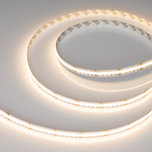 Светодиодная лента CSP-X840-12mm 24V RGBW-Warm (17.2 W/m, IP20, 5m) (Arlight, 5 лет) Lednikoff