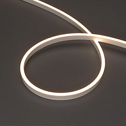 Светодиодная лента герметичная MOONLIGHT-SIDE-A120-06x12mm 24V Warm3000 (9.6 W/m, IP65, 0,5m, wire x1) (Arlight, Образец)