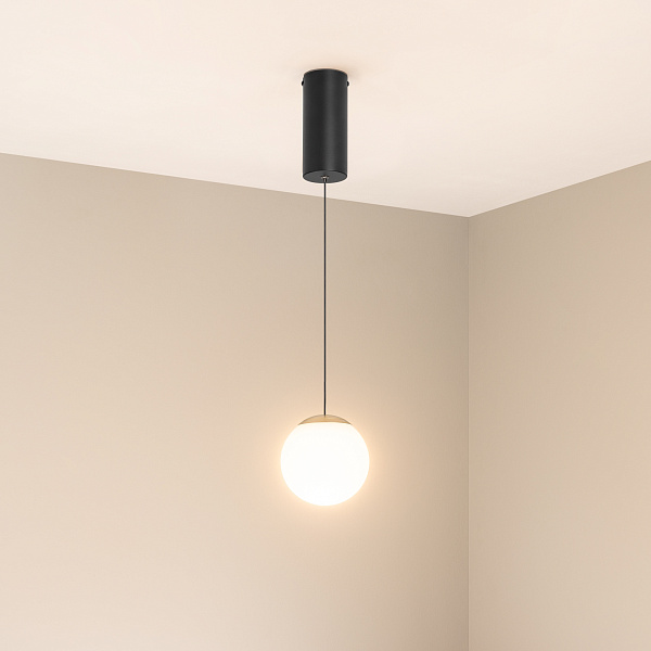 Светильник SP-BEADS-HANG-R130-10W Warm3000 (BK-GD, 250 deg, 230V) (Arlight, IP20 Металл, 5 лет) Lednikoff