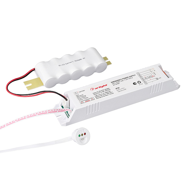 Блок аварийного питания ARJ-EMG-6W-1.5H-NiCd (Arlight, IP20 Пластик, 2 года) Lednikoff
