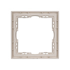 Рамка пластиковая FRM-NOBE-SFPL-1-CA (Arlight, Кашемир) Lednikoff