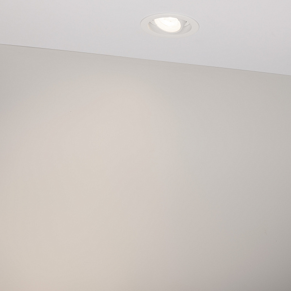 Светильник MS-VORTEX-BUILT-R90-12W Day4000 (WH-WH, 40 deg, 230V) (Arlight, IP20 Металл, 5 лет) Lednikoff