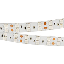 Светодиодная лента RT 2-5000 24V Yellow 2x2 (5060, 600 LED, LUX) (Arlight, 28.8 Вт/м, IP20)