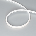 Светодиодная лента герметичная MOONLIGHT-TOP-X320-11x7mm 24V Warm2300 (10 W/m, IP65, CSP, 5m, wire x2) (Arlight, Силикон)