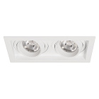 Светильник MS-VORTEX-BUILT-S210x117-2x20W Warm3000 (WH-WH, 40 deg, 230V) (Arlight, IP20 Металл, 5 лет) Lednikoff
