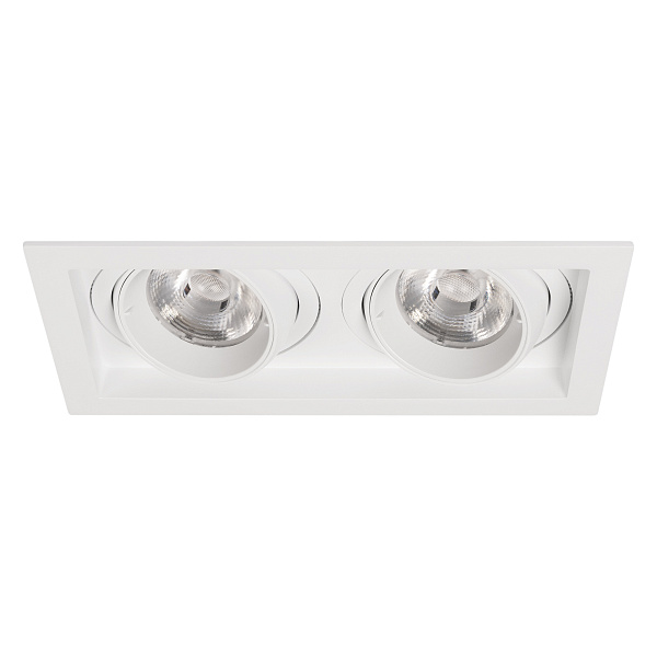 Светильник MS-VORTEX-BUILT-S210x117-2x20W Warm3000 (WH-WH, 40 deg, 230V) (Arlight, IP20 Металл, 5 лет) Lednikoff