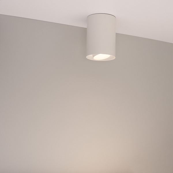 Светильник SP-FOCUS-R86-10W Warm3000 (WH, 50 deg, 230V) (Arlight, IP54 Металл, 5 лет) Lednikoff