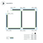 Коннектор угловой LGD-4TR-CON-L-INT-WH (C) (Arlight, IP20 Пластик, 3 года)