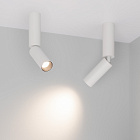 Светильник SP-NUANCE-SURFACE-FLAP-R35-7W Day4000 (WH, 36 deg, 230V) (Arlight, IP40 Металл, 5 лет) Lednikoff