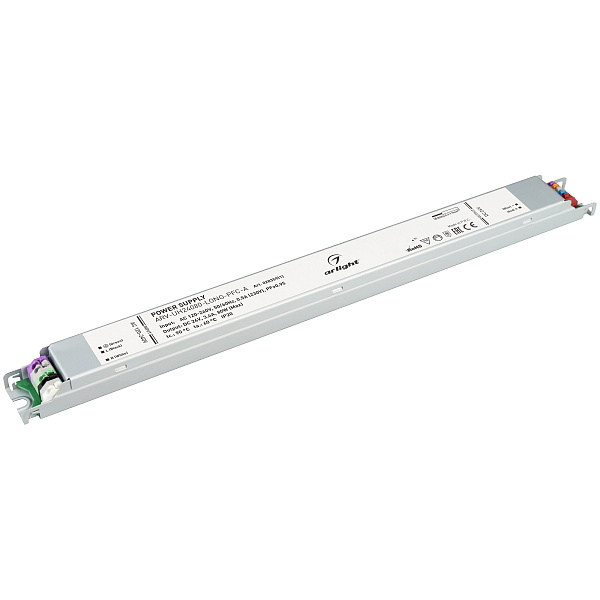 Блок питания ARV-UH24080-LONG-PFC-A (24V, 3.4A, 80W) (Arlight, IP20 Металл, 7 лет) Lednikoff
