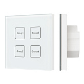 INTELLIGENT ARLIGHT Сенсорная панель DALI-901-11-4G-DIM-DT6-IN White (BUS) (IARL, IP20 Пластик, 3 года)