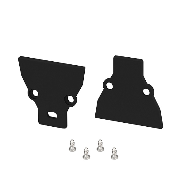 Комплект заглушек COMFORT10-V-FANTOM BLACK (Arlight, Металл) Lednikoff
