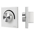 Панель SMART-P37-DIM-IN White (230V, 1.2A, TRIAC, Rotary, 2.4G) (Arlight, IP20 Пластик, 5 лет) Lednikoff
