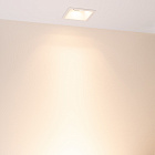 Светильник MS-FLOW-BUILT-S85x85-12W Warm3000 (BK, 55 deg, 230V) (Arlight, IP20 Металл, 5 лет) Lednikoff