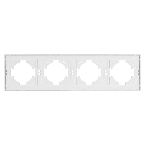 Рамка пластиковая FRM-TENDO-PL-4-WH (Arlight, Белый) Lednikoff