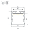 Профиль SL-LINE-3535-2000 ANOD с рефлектором (Arlight, Алюминий) Lednikoff