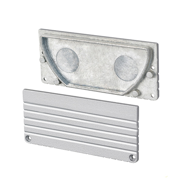 Заглушка для ALU-POWER-W80 глухая (Arlight, Металл) Lednikoff