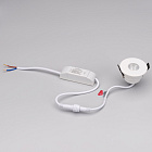 Светильник MS-GLORY-BUILT-R54-5W Warm3000 (WH, 38 deg, 230V) (Arlight, IP54 Металл, 5 лет) Lednikoff