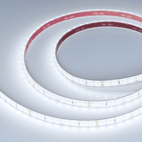 Светодиодная лента герметичная RTW-PS-A80-12mm 24V White6000 (4.8 W/m, IP67, TWP100, 5m) (Arlight, -) Lednikoff