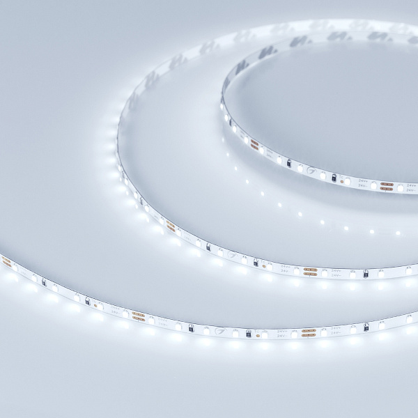Светодиодная лента MICROLED-5000L 24V Cool 8K 4mm (2216, 120 LED/m, LUX) (Arlight, 5.4 Вт/м, IP20) Lednikoff