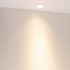 Светильник MS-ARADO-BUILT-R65-9W Warm3000 (WH-WH, 24 deg, 230V) (Arlight, IP20 Металл, 5 лет) Lednikoff