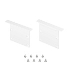 Заглушка LINIA49-F-S WHITE глухая (Arlight, Металл) Lednikoff