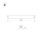 Светильник ALT-TUBU-L600-18W Day5000 (WH, 140x110 deg, 230V) (Arlight, IP66 Пластик, 5 лет) Lednikoff