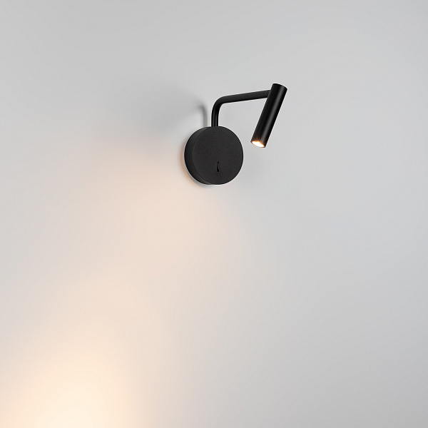 Светильник SP-VERDI-LONG-WALL-3W Warm3000 (BK, 20 deg, 230V) (Arlight, IP20 Металл, 3 года) Lednikoff