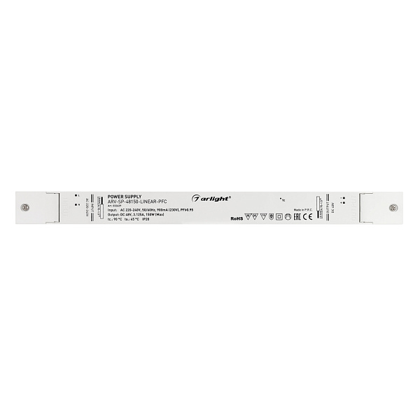 Блок питания ARV-SP-48150-LINEAR-PFC (48V, 3.125A, 150W) (Arlight, IP20 Пластик, 5 лет) Lednikoff