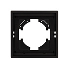 Рамка пластиковая FRM-TENDO-PL-1-BK (Arlight, Черный) Lednikoff