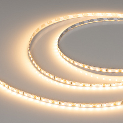 Светодиодная лента RT-A120-5mm 12V Warm2700 (9.6 W/m, IP20, 2835, 5m) (Arlight, -)