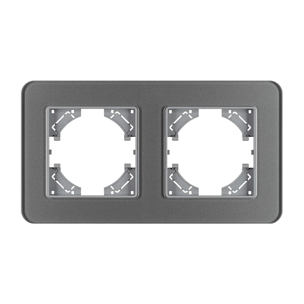 Рамка стеклянная FRM-OMALI-GS-2-GR (Arlight, -) Lednikoff