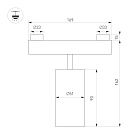 Светильник ART-INBELT-SPOT-R50-10W Day4000-MIX (BK, 25 deg, 48V, DALI) (Arlight, IP20 Металл, 3 года)