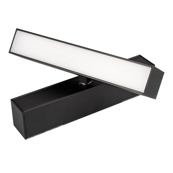 Светильник MAG-FLAT-FOLD-45-S205-6W Warm3000 (BK, 100 deg, 24V) (Arlight, IP20 Металл, 5 лет)
