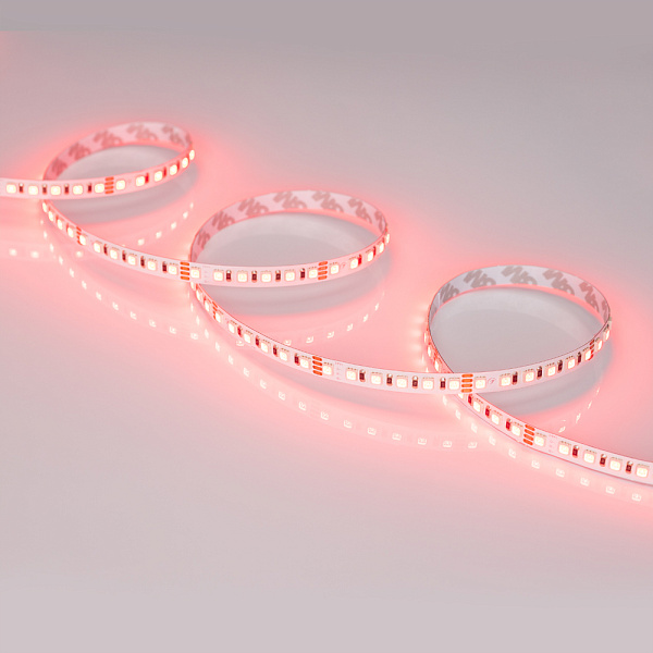 Светодиодная лента RT 2-5000 24V RGB 8mm (3838, 120 LED/m, LUX) (Arlight, 11 Вт/м, IP20) Lednikoff