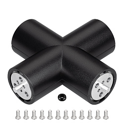 Соединитель профиля ROUND-D36-360-X90 (Arlight, Алюминий)