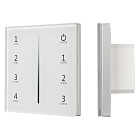 Панель SMART-P34-DIM-IN White (230V, 0-10V, Sens, 2.4G) (Arlight, IP20 Пластик, 5 лет) Lednikoff