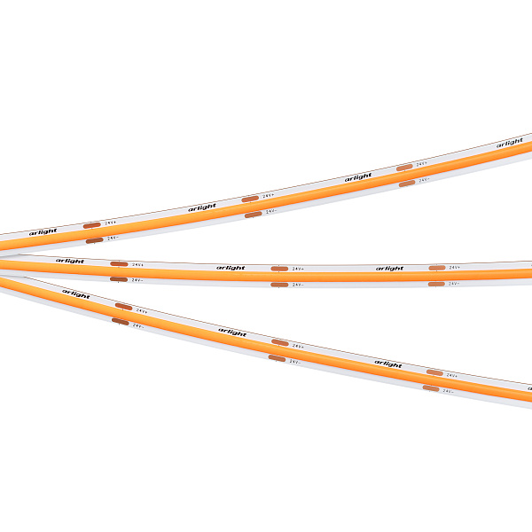 Светодиодная лента COB-X480-8mm 24V Orange (8 W/m, IP20, 5m) (Arlight, -) Lednikoff