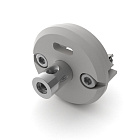 Заглушка ROUND-D30-DUAL с втулкой и отверстием (Arlight, Пластик) Lednikoff