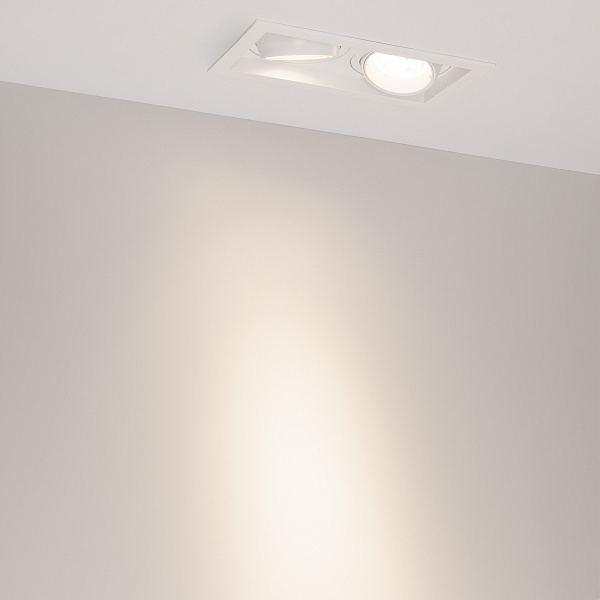 Светильник MS-VORTEX-BUILT-S210x117-2x20W Day4000 (WH-WH, 20 deg, 230V) (Arlight, IP20 Металл, 5 лет) Lednikoff