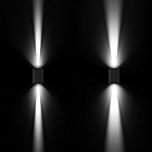 Светильник LGD-WALL-VARIO-S104x129-2x6W Day4000 (BK, 1-80 deg) (Arlight, IP54 Металл, 3 года) Lednikoff