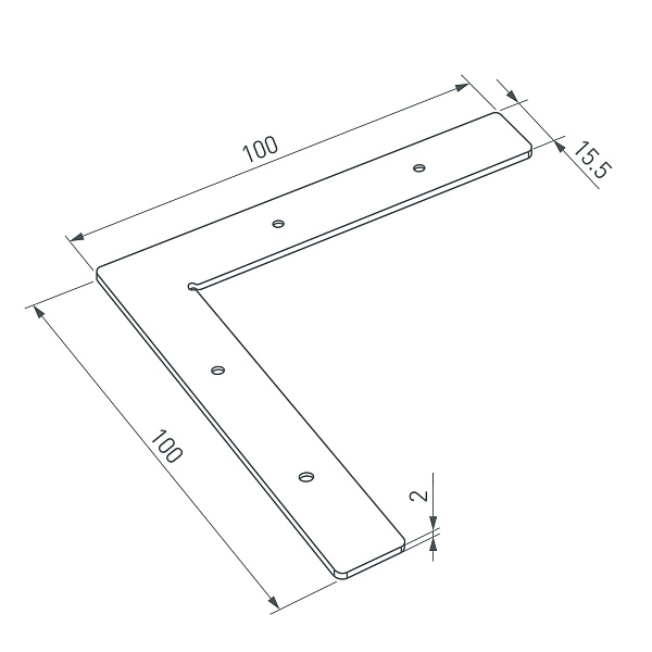 Соединитель профиля SL-LINE-2522-90 (Arlight, Металл) Lednikoff