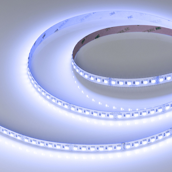 Светодиодная лента RT-H120-10mm 24V RGBW-Day-4-in-1 (25 W/m, IP20, 4040, 5m) (Arlight, Открытый) Lednikoff