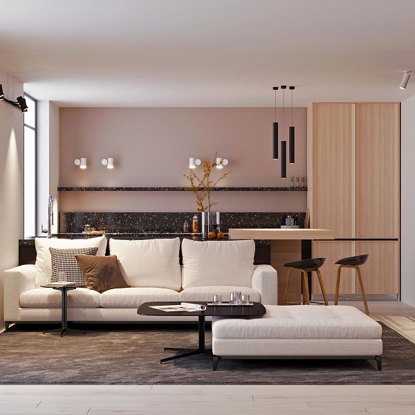 Светильник подвесной SP-POLO-R85-2-15W Day White 40deg (Silver, Gold Ring) (Arlight, IP20 Металл, 3 года) Lednikoff