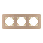 Рамка алюминиевая FRM-AKIRY-AL-3-GD (Arlight, -) Lednikoff